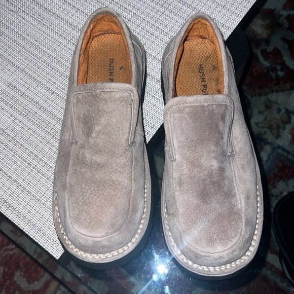 Hush Puppies Taupe Loafers - Picture 10 of 14